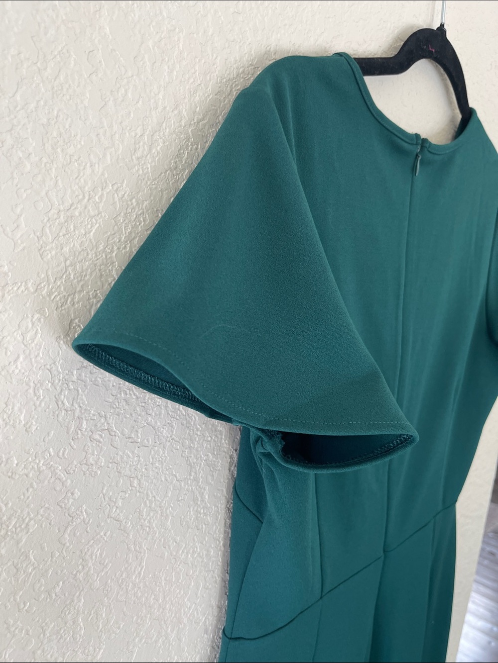 Banana Republic Teal Keyhole Sheath Midi Dress - Picture 7 of 7